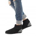 CHAUSSONS LAINE KRAMSACH GRIS FONCE
