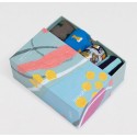 Chaussettes coton bio Coffret 4 paires Beer