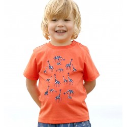 T-shirt coton bio Girafe