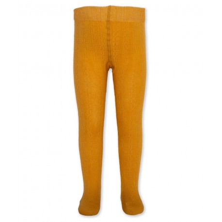 Collants coton bio Yellow