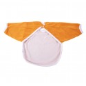Bavoir coton bio avec manches Miel