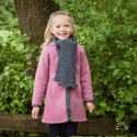 Echarpe polaire de laine douce Grise