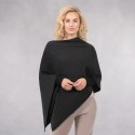 Poncho Laine Mérinos Anthracite