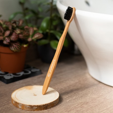 Brosse à dent Médium en Bois Blanche