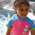 Ensemble de plage UPF 50+ Fleurs