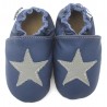 Chaussons Cuir Souple navy Star