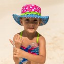 Chapeau anti-uv UPF50+ Fleurs