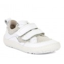 Sneakers barefoot White