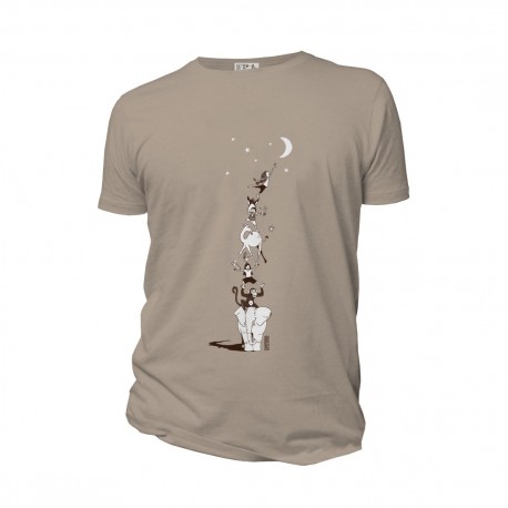 Tee-shirt coton bio Décrocher La Lune