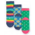 Lot 3 paires chaussettes coton bio Sunny