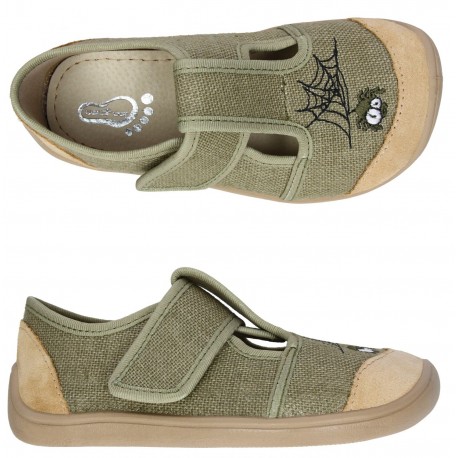 Bar3Foot Slippers Spider