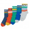 Lot 5 paires chaussettes coton bio Sisu