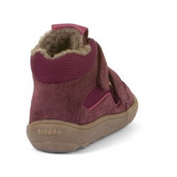 Barefoot Tex Wool Bordeaux