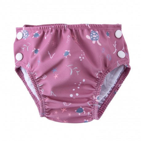Couche de Piscine  anti-uv UPF 50+ Turtle Mauve