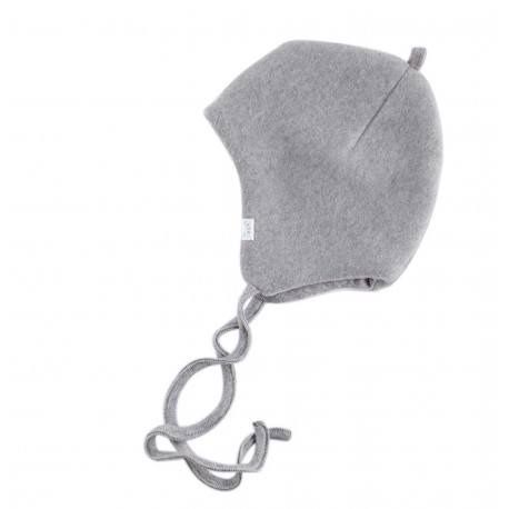 Bonnet coton bio Gris