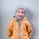 Bonnet coton bio Gris