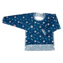 Bavoir imperméable manche Blue Plane