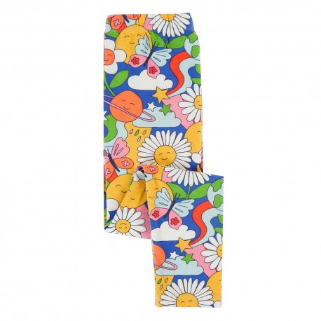 Leggings coton bio Happy Retro