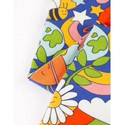 Leggings coton bio Happy Retro