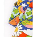 Leggings coton bio Happy Retro