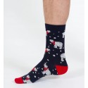 Chaussettes bambou Polar Blue