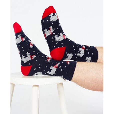 Chaussettes bambou Polar Blue