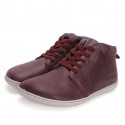 Boots barefoot cuir Burgundy