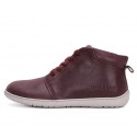 Boots barefoot cuir Burgundy