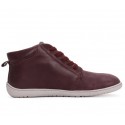 Boots barefoot cuir Burgundy