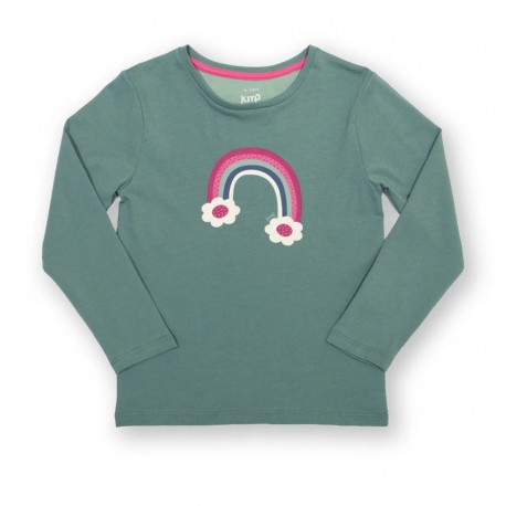 T-Shirt coton bio Rainbow Bloom