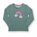 T-Shirt coton bio Rainbow Bloom