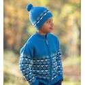 Bonnet coton bio Cosy Blue
