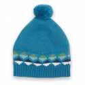 Bonnet coton bio Cosy Blue