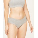 Slip coton bio Gris