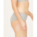Slip coton bio Gris