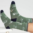 2 Paires Chaussettes bambou Pochette Dino