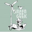 Tee-shirt coton bio Green Geek