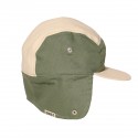 Casquette Anti-UV  coton bio Camper Vert