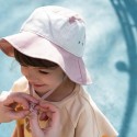 Chapeau Anti-UV  coton bio Camper Rose
