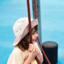 Chapeau Anti-UV  coton bio Camper Rose
