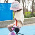 Chapeau Anti-UV  coton bio Camper Rose