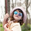Chapeau Anti-UV  coton bio Camper Rose