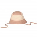 Chapeau Anti-UV  coton bio Camper Rose