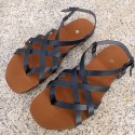 Sandales barefoot vegan Adriano Black