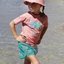 Tee-shirt de plage UPF 50+ Palmier