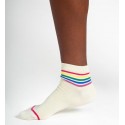 Socquettes bambou Cream Rainbow
