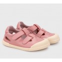 Sandalia Piel Nuevo Rosa