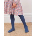 Collants coton bio Navy