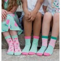 Lot 3 paires chaussettes coton bio Fruiti