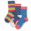 Lot 3 paires chaussettes coton bio Fairytale